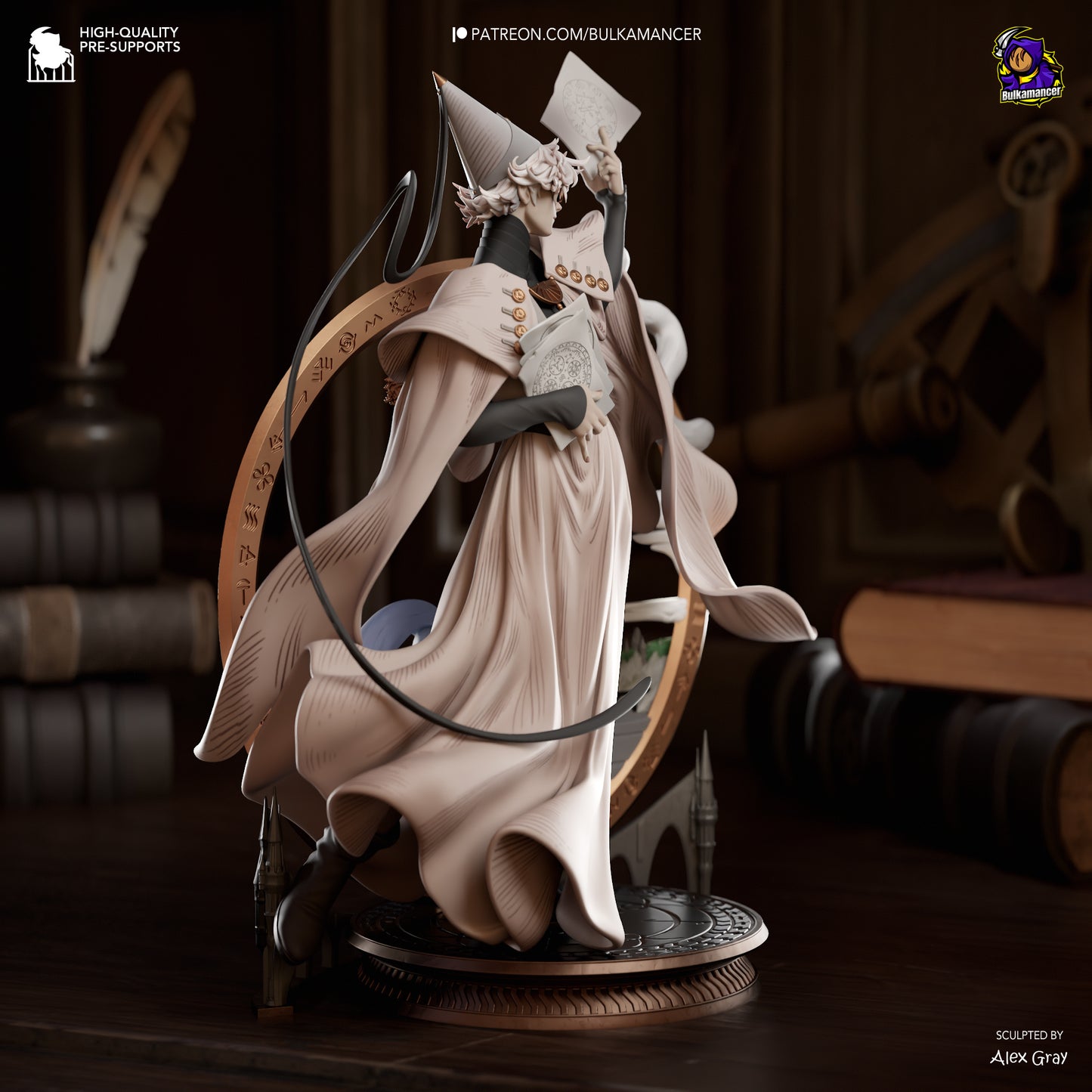 Mystic Hat Master | Handcrafted Figure