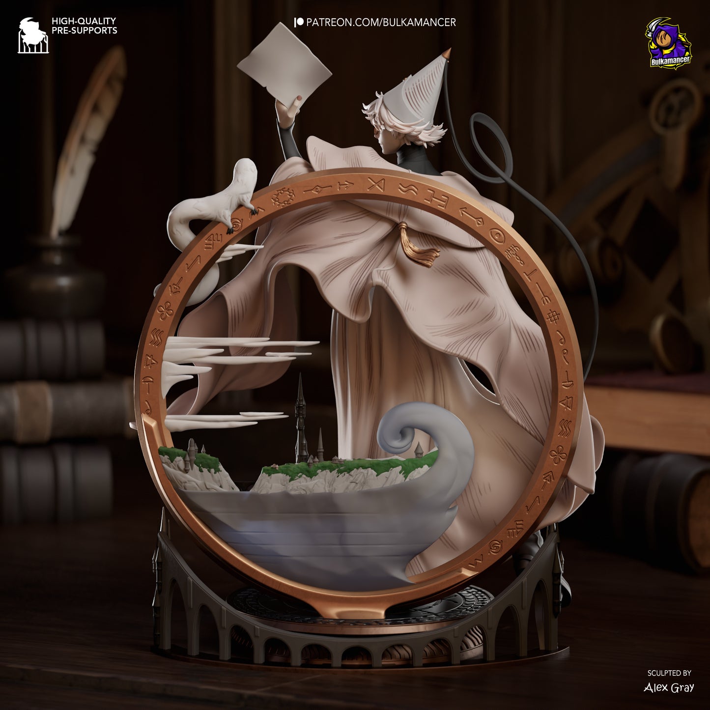 Mystic Hat Master | Handcrafted Figure