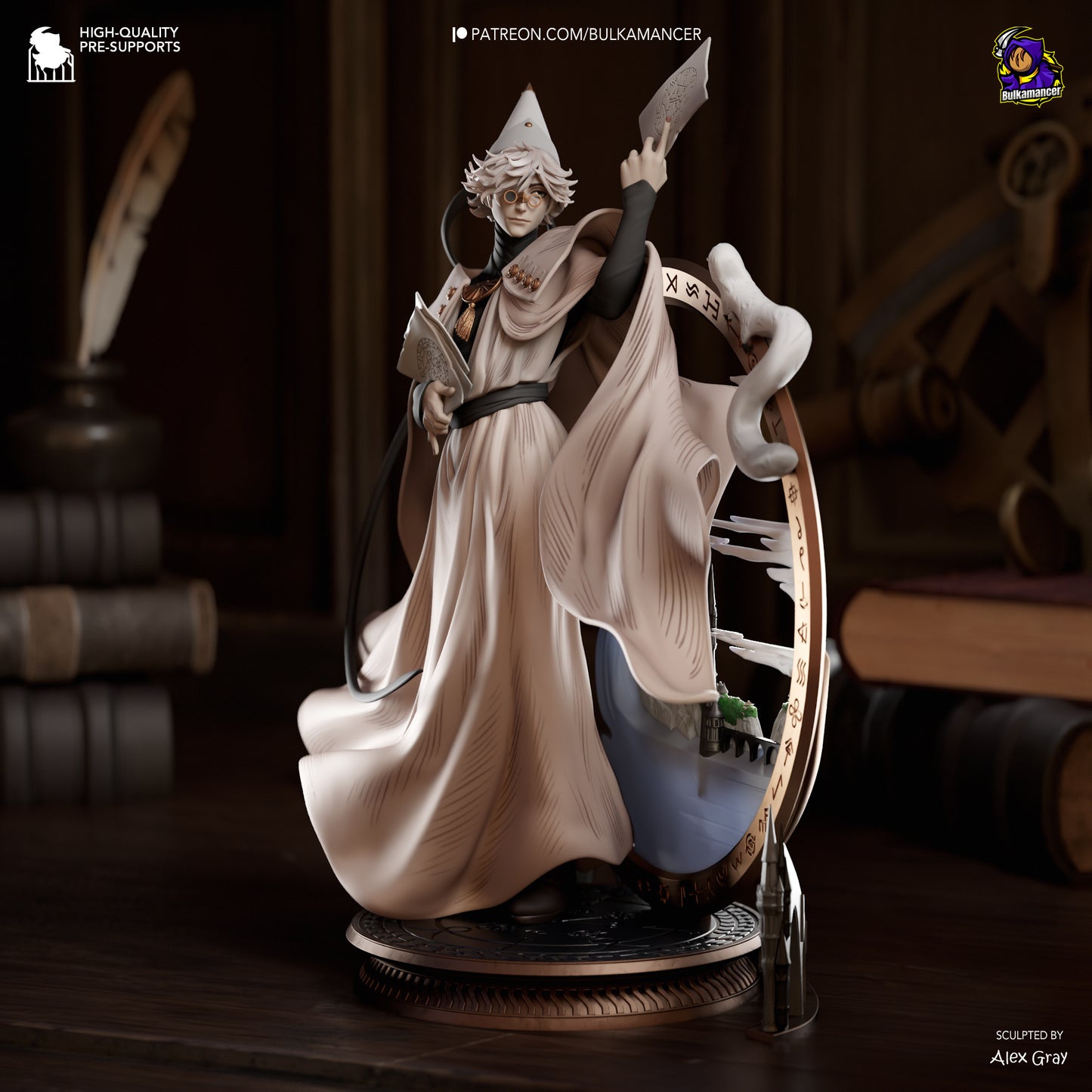 Mystic Hat Master | Handcrafted Figure