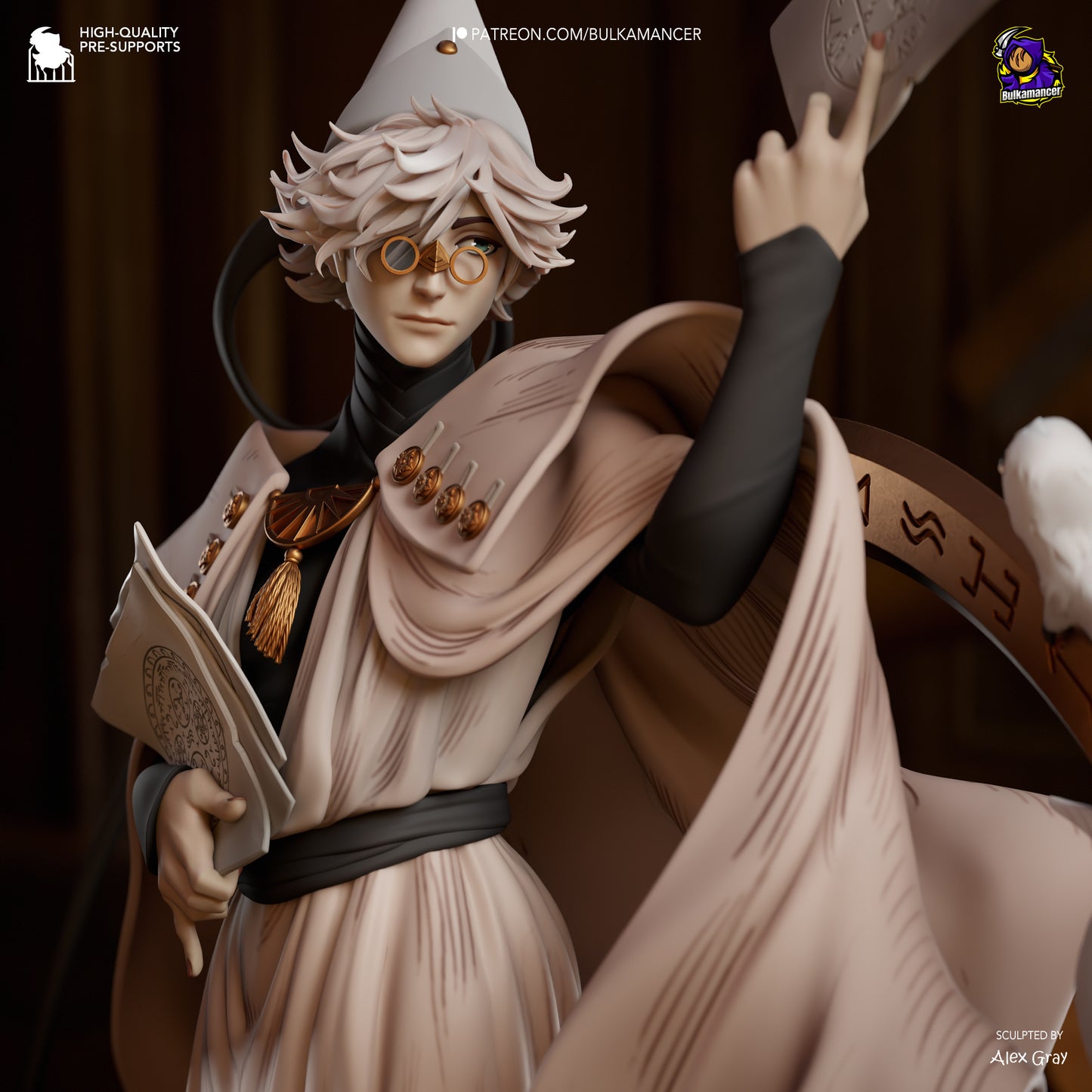 Mystic Hat Master | Handcrafted Figure