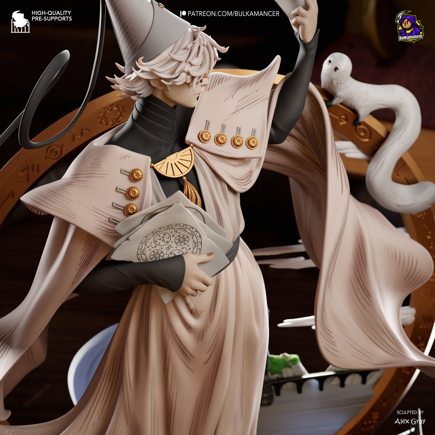 Mystic Hat Master | Handcrafted Figure