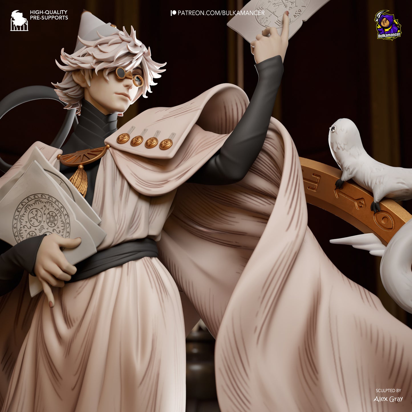 Mystic Hat Master | Handcrafted Figure