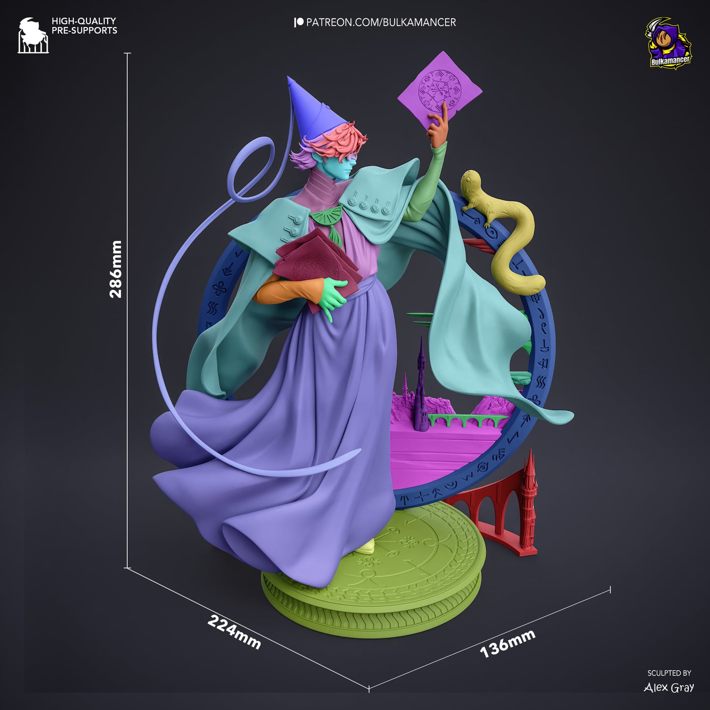 Mystic Hat Master | Handcrafted Figure