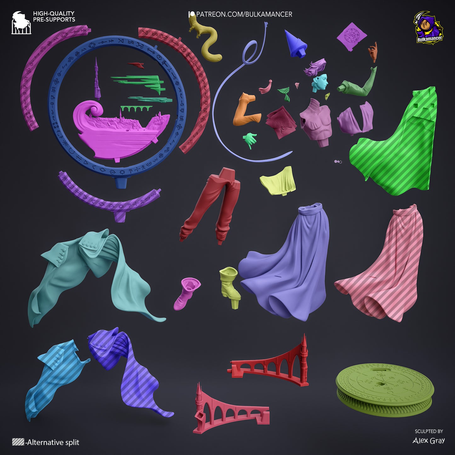 Mystic Hat Master | Handcrafted Figure