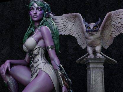 Tyrande | World of Warcraft | Handcrafted Figure