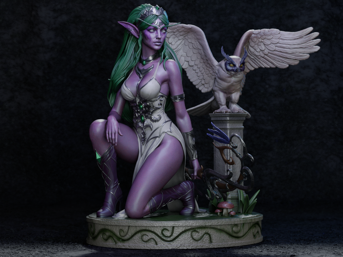 Tyrande | World of Warcraft | Handcrafted Figure