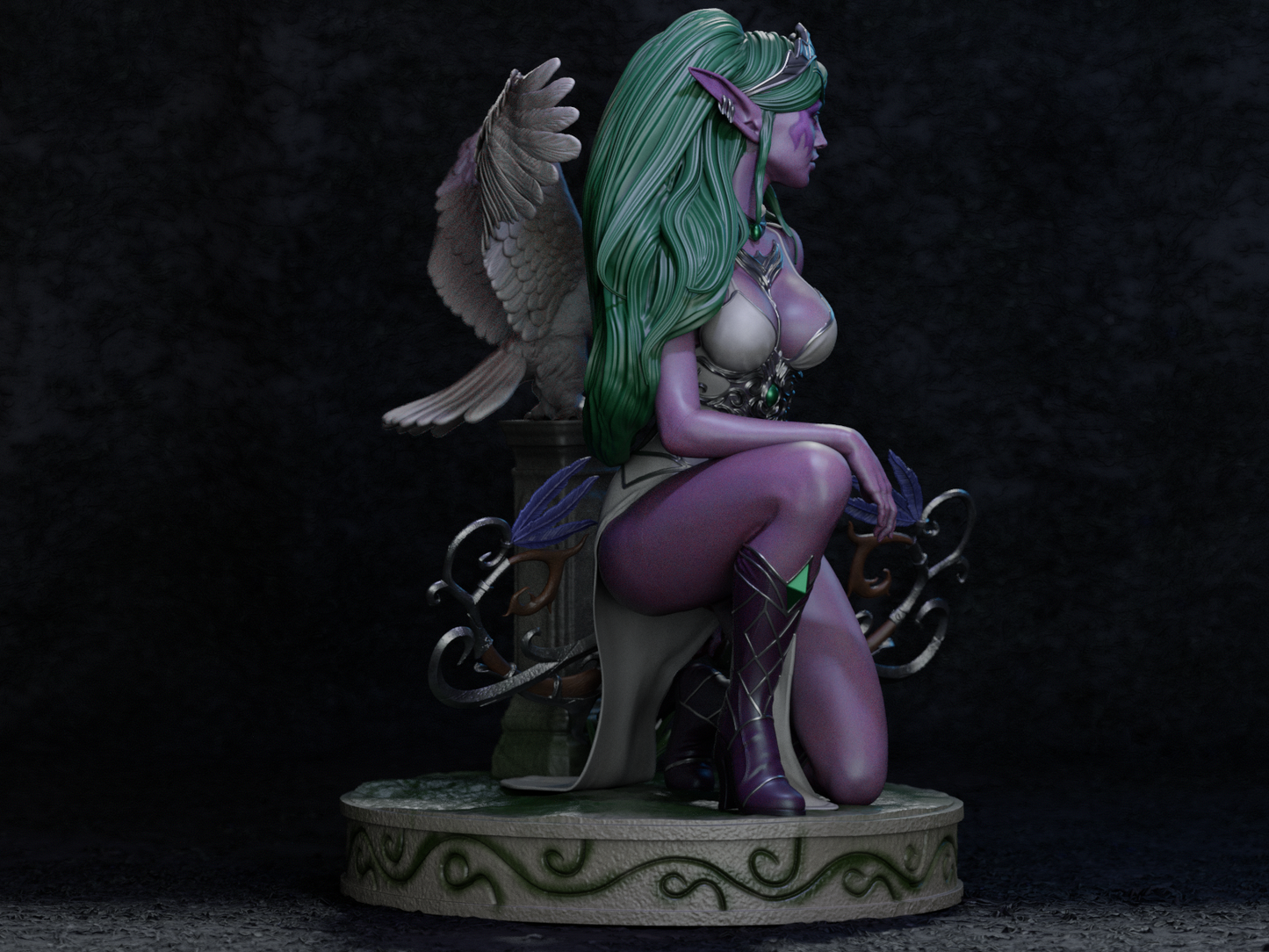 Tyrande | World of Warcraft | Handcrafted Figure