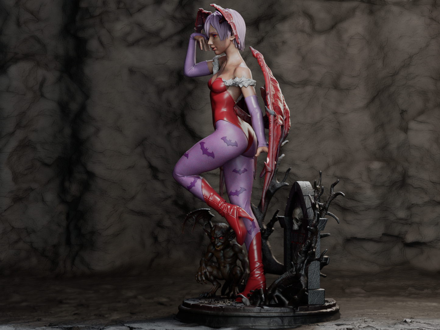 Lilith | Darkstalkers | Handcrafted Figure