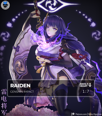 Raiden | Genshin Impact | Handcrafted Figure