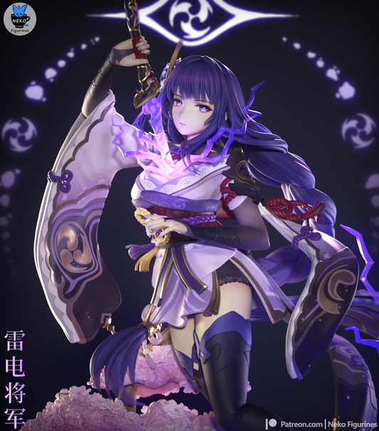 Raiden | Genshin Impact | Handcrafted Figure