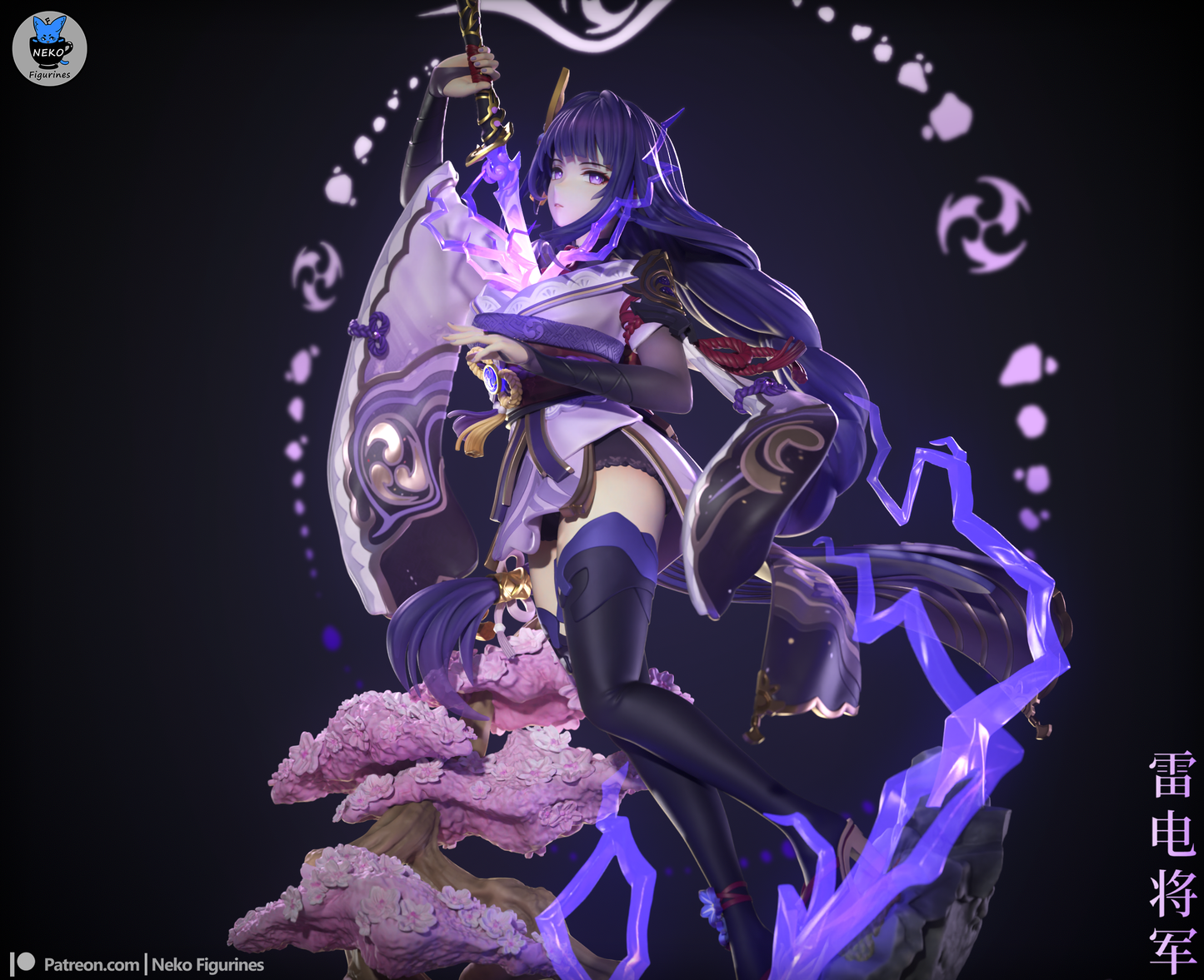 Raiden | Genshin Impact | Handcrafted Figure