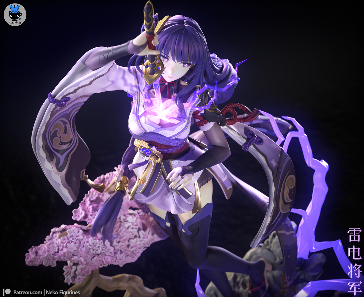 Raiden | Genshin Impact | Handcrafted Figure