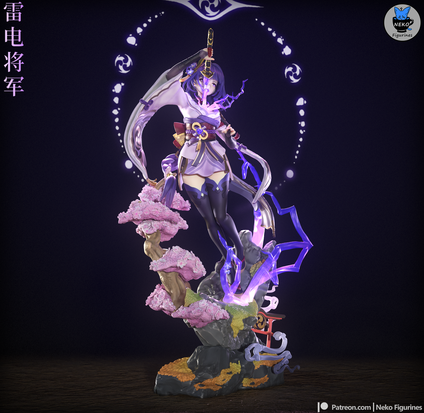 Raiden | Genshin Impact | Handcrafted Figure