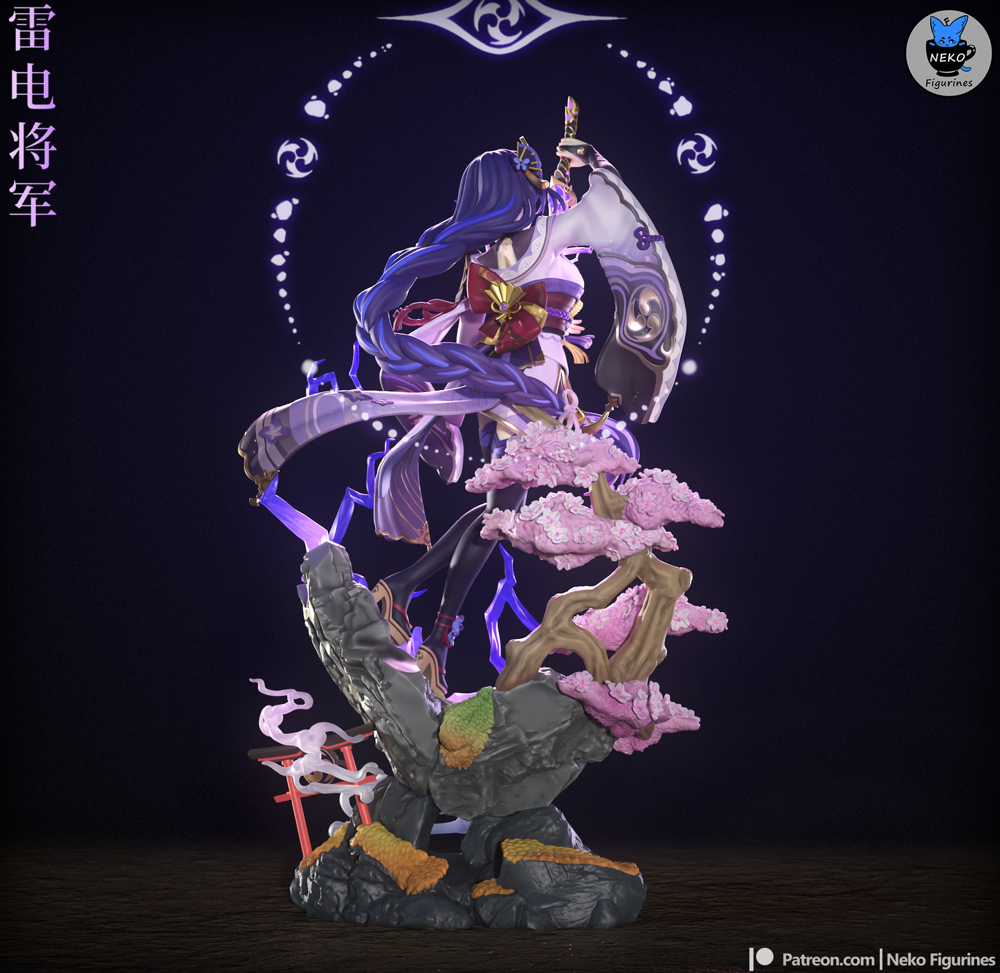 Raiden | Genshin Impact | Handcrafted Figure