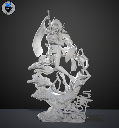 Raiden | Genshin Impact | Handcrafted Figure