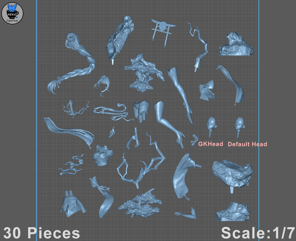 Raiden | Genshin Impact | Handcrafted Figure