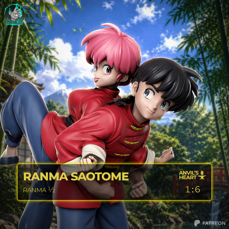 Ranma Saotome | Ranma ½ | Handcrafted Figure