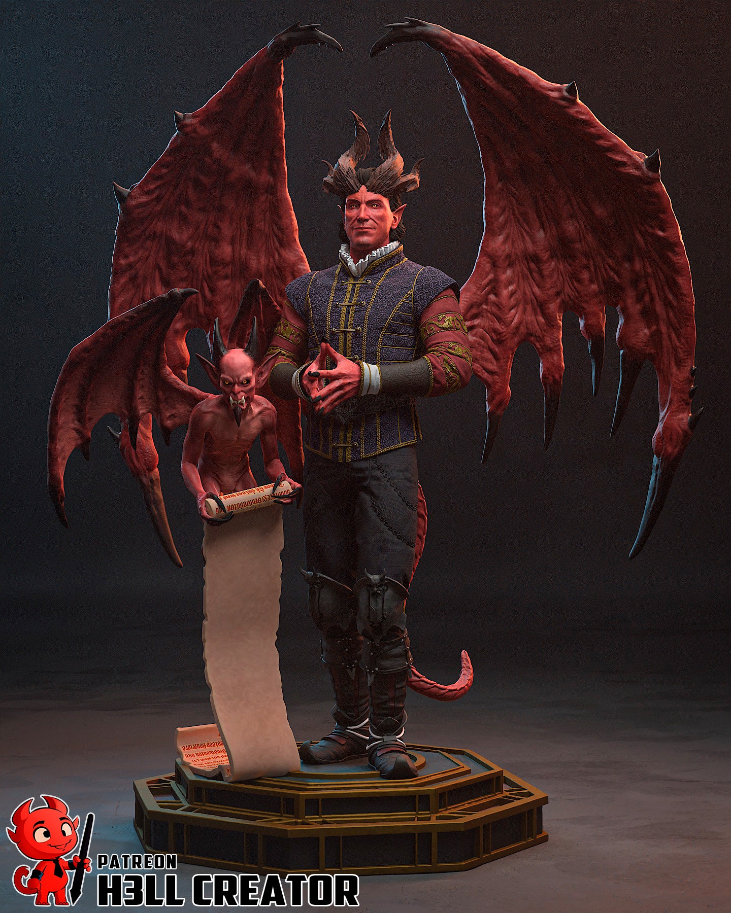Raphael | Baldur’s Gate 3 | Handcrafted Figure