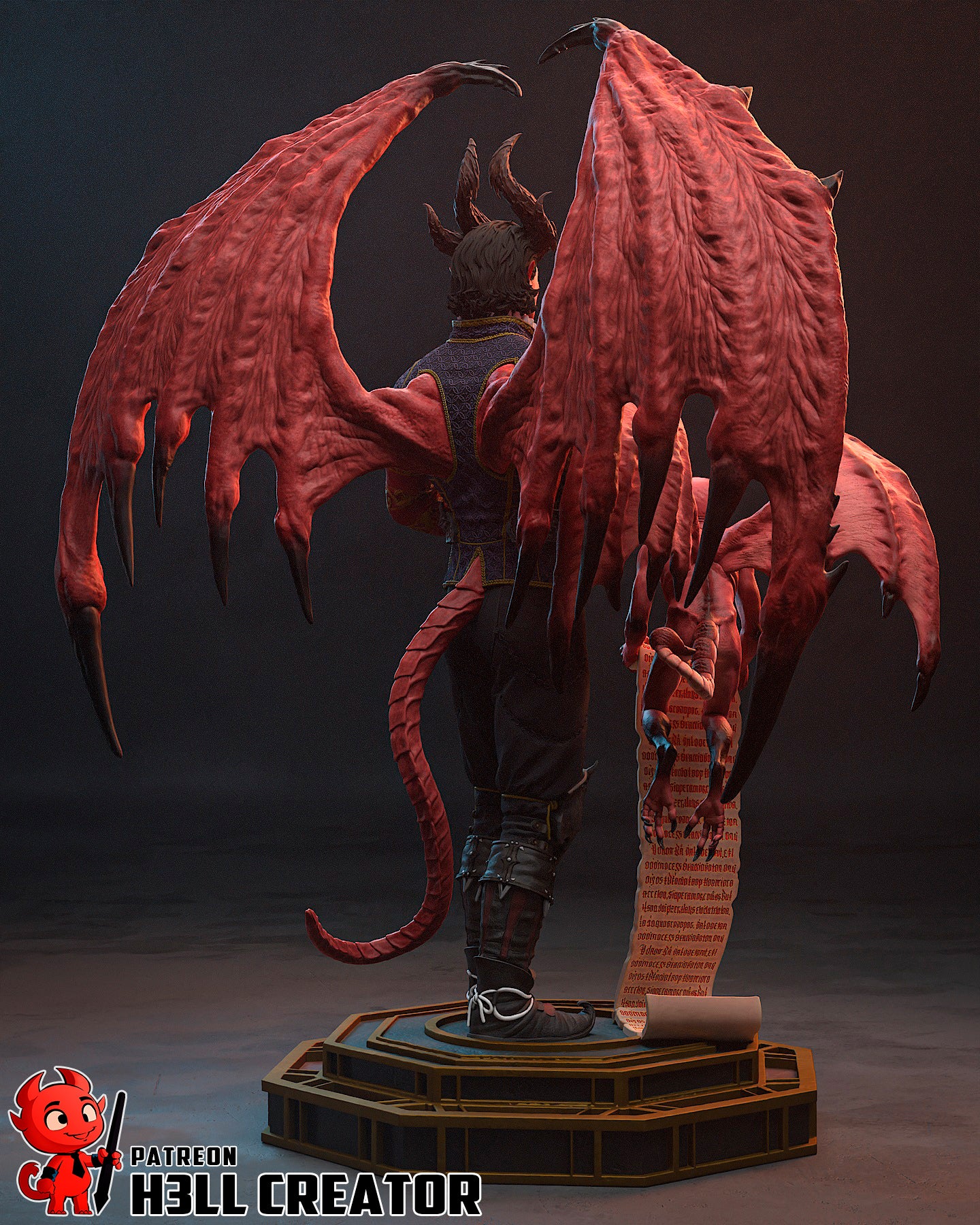 Raphael | Baldur’s Gate 3 | Handcrafted Figure
