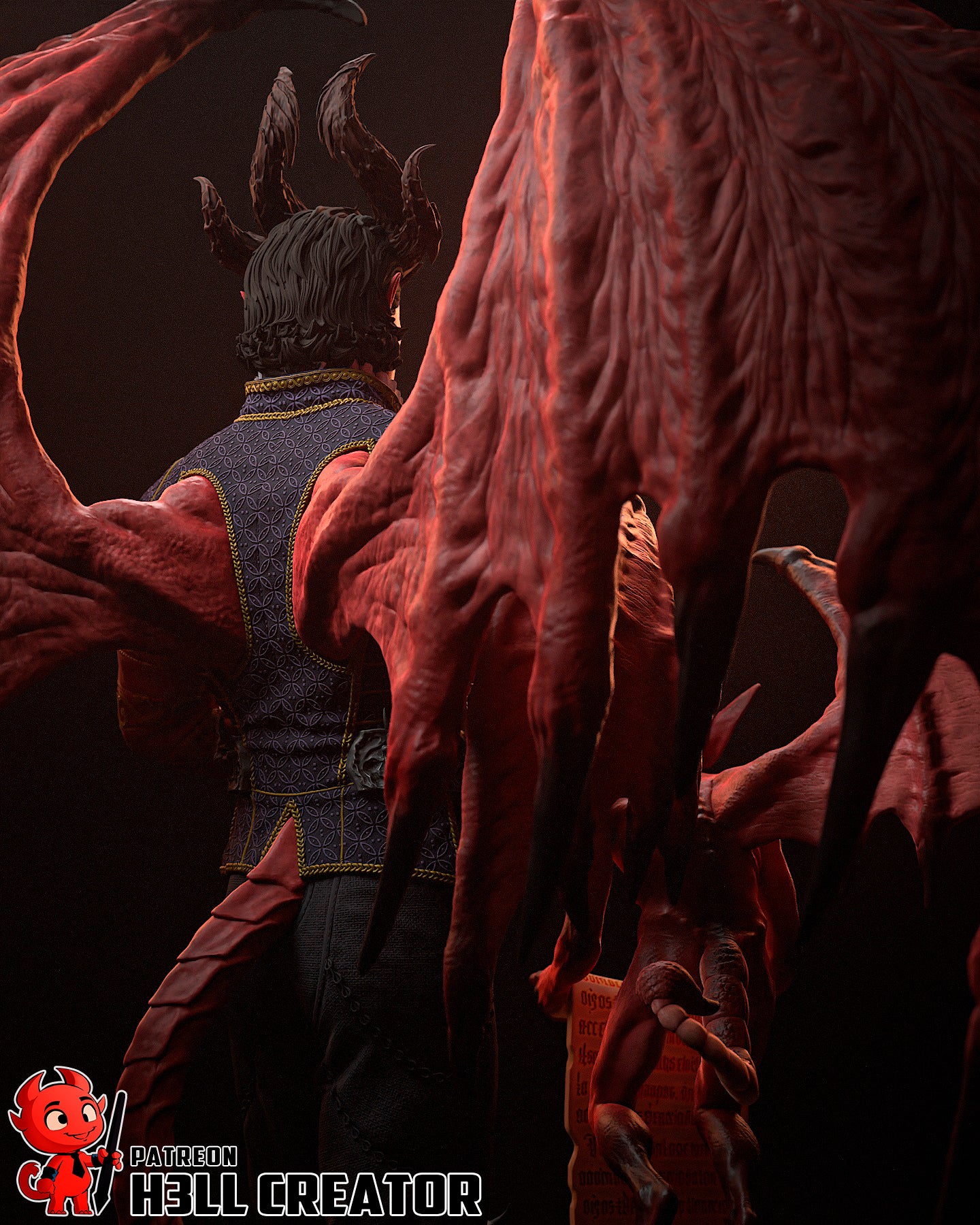 Raphael | Baldur’s Gate 3 | Handcrafted Figure