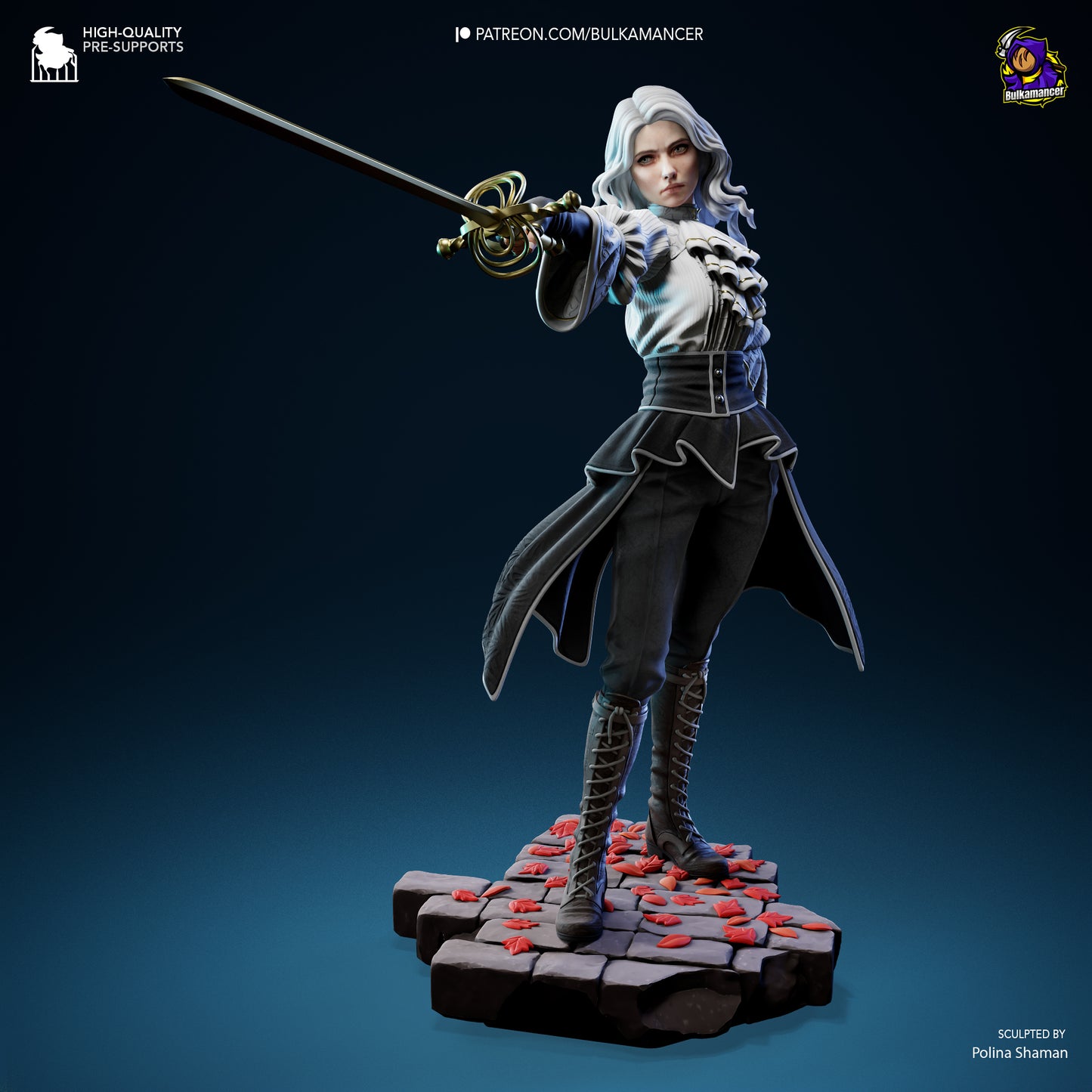 Maelle | Clair Obscur: Expedition 33 | Handcrafted Figure