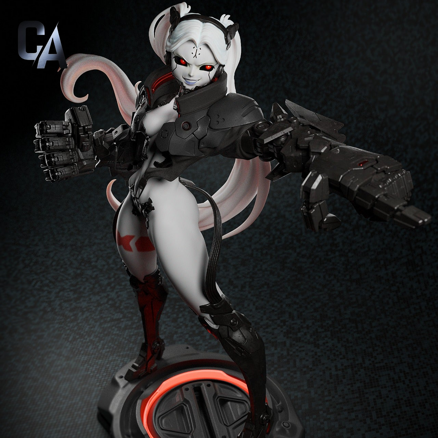 Rebecca Smasher | Cyberpunk: Edgerunners | Handcrafted Figure