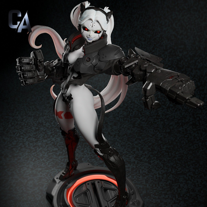Rebecca Smasher | Cyberpunk: Edgerunners | Handcrafted Figure