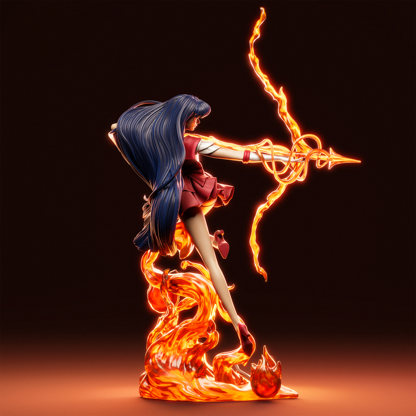 Rei Hino | Sailor Moon | Handcrafted Figure