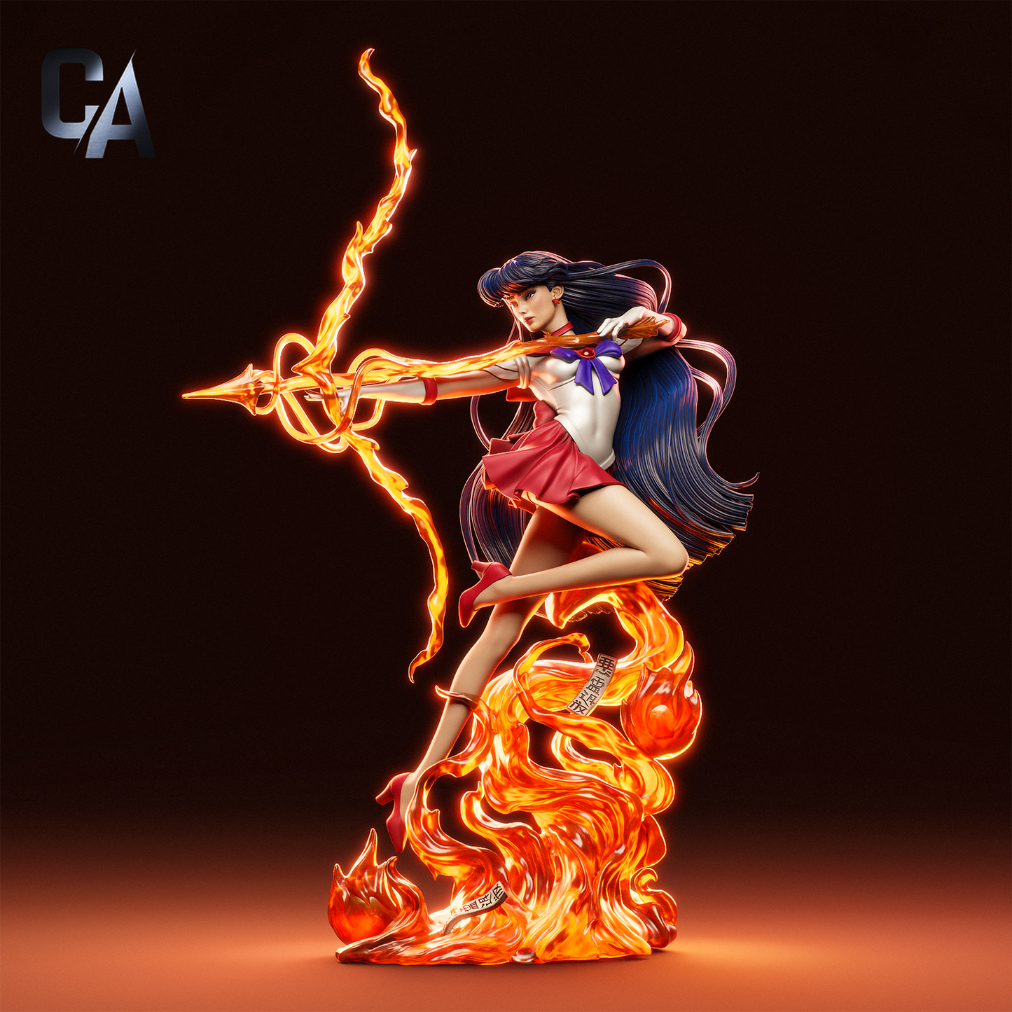 Rei Hino | Sailor Moon | Handcrafted Figure