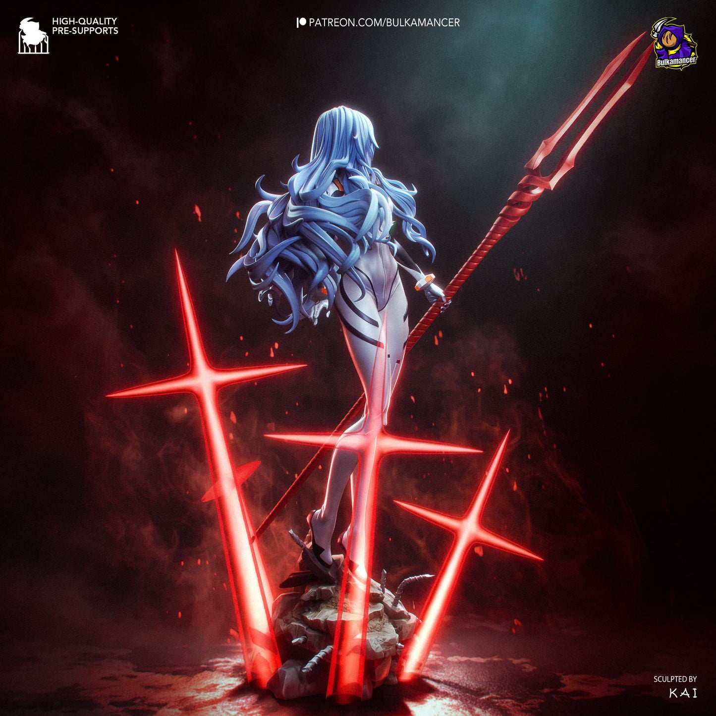 Rei Ayanami | Evangelion | Handcrafted Figure