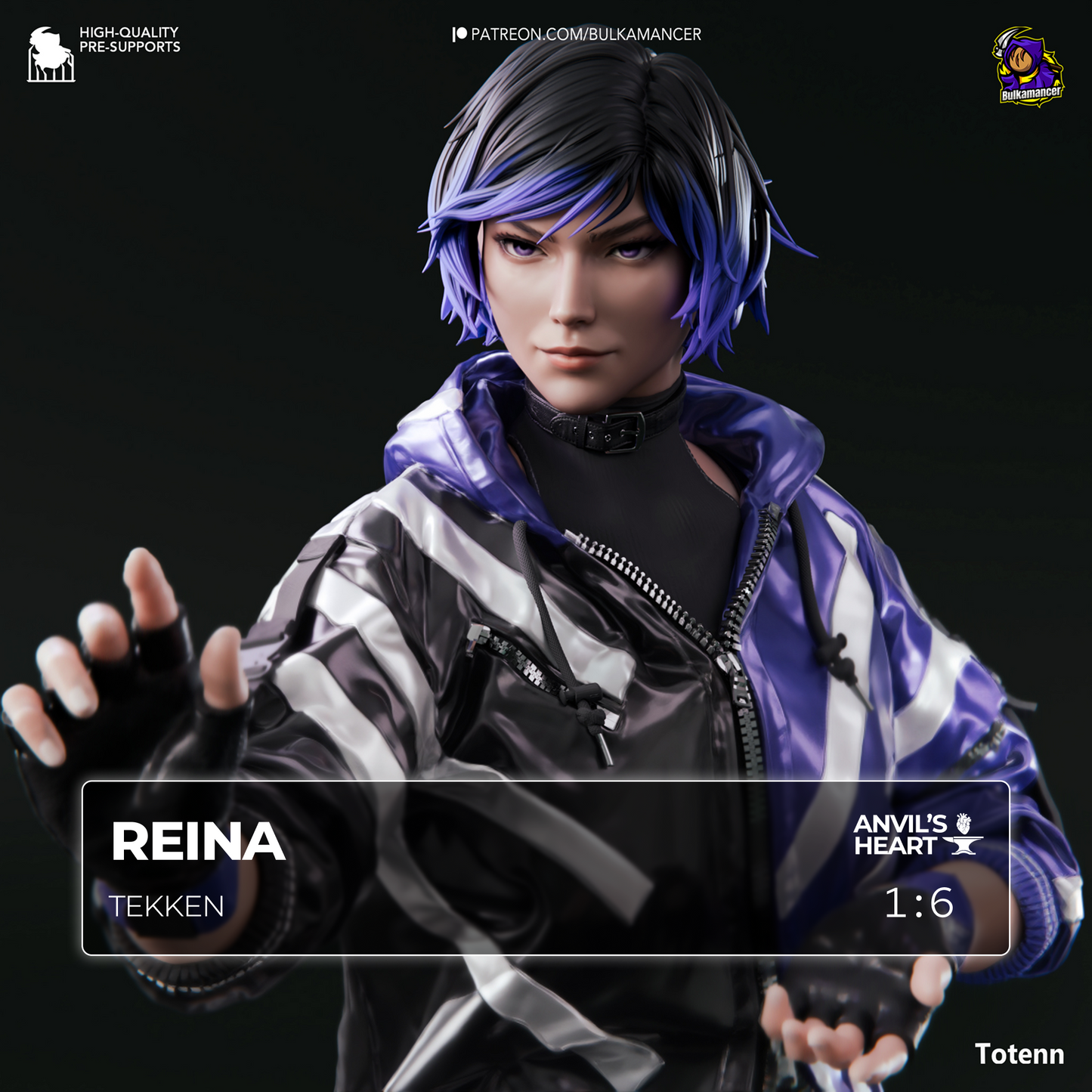Reina | Tekken | Handcrafted Figure
