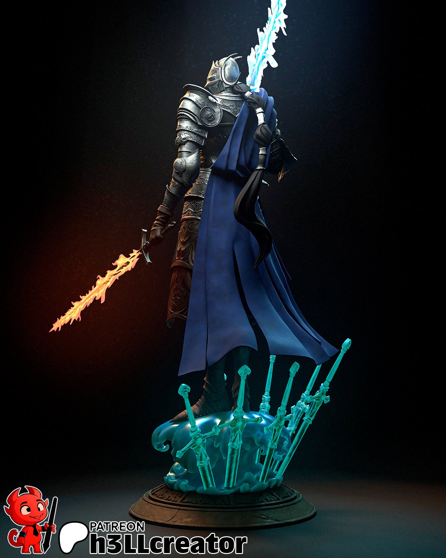 Rellana | Elden Ring | Handcrafted Figure
