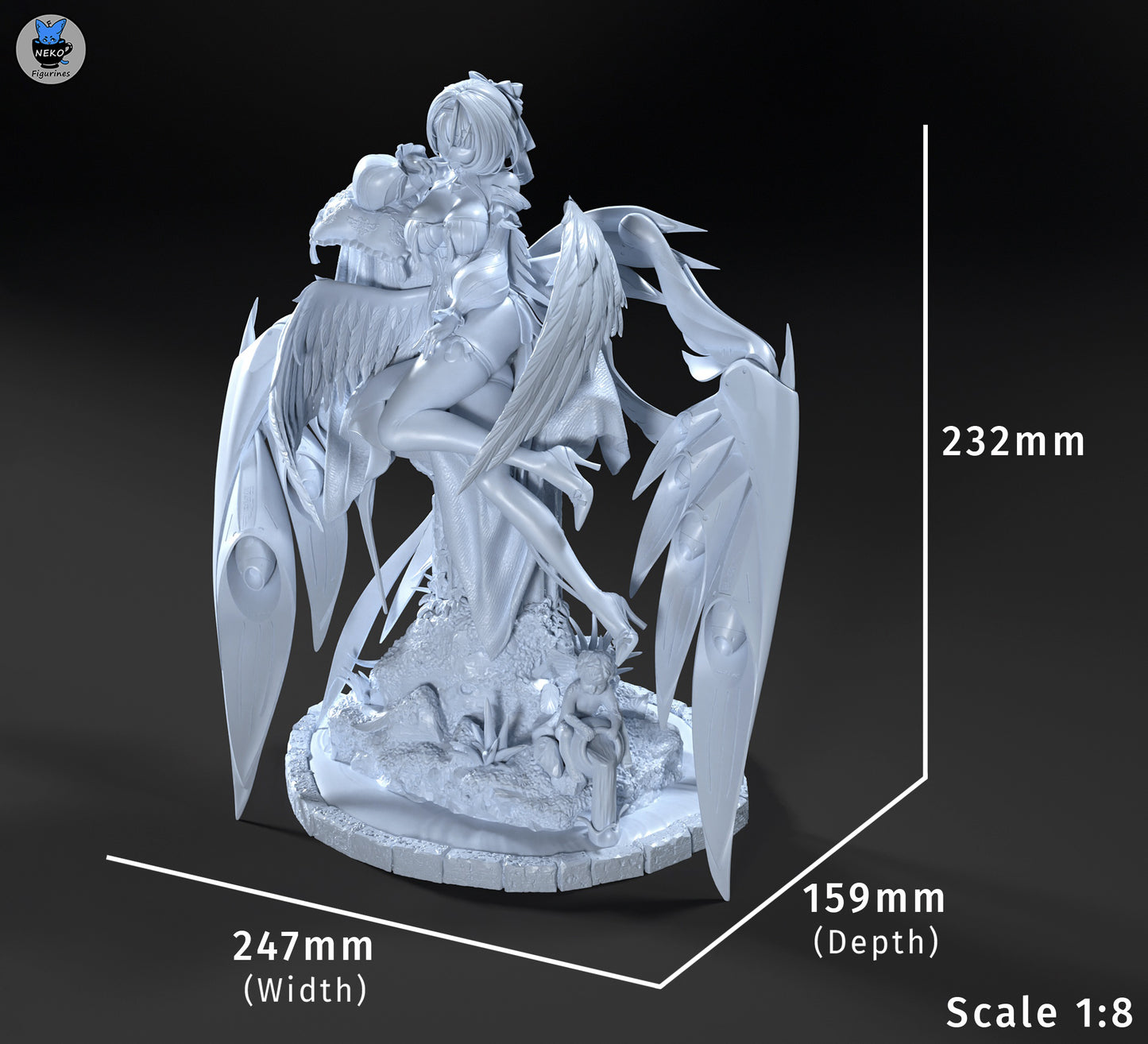 Golden Angel |  Handcrafted Figure