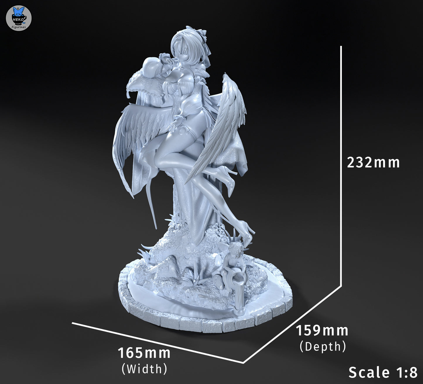 Golden Angel |  Handcrafted Figure