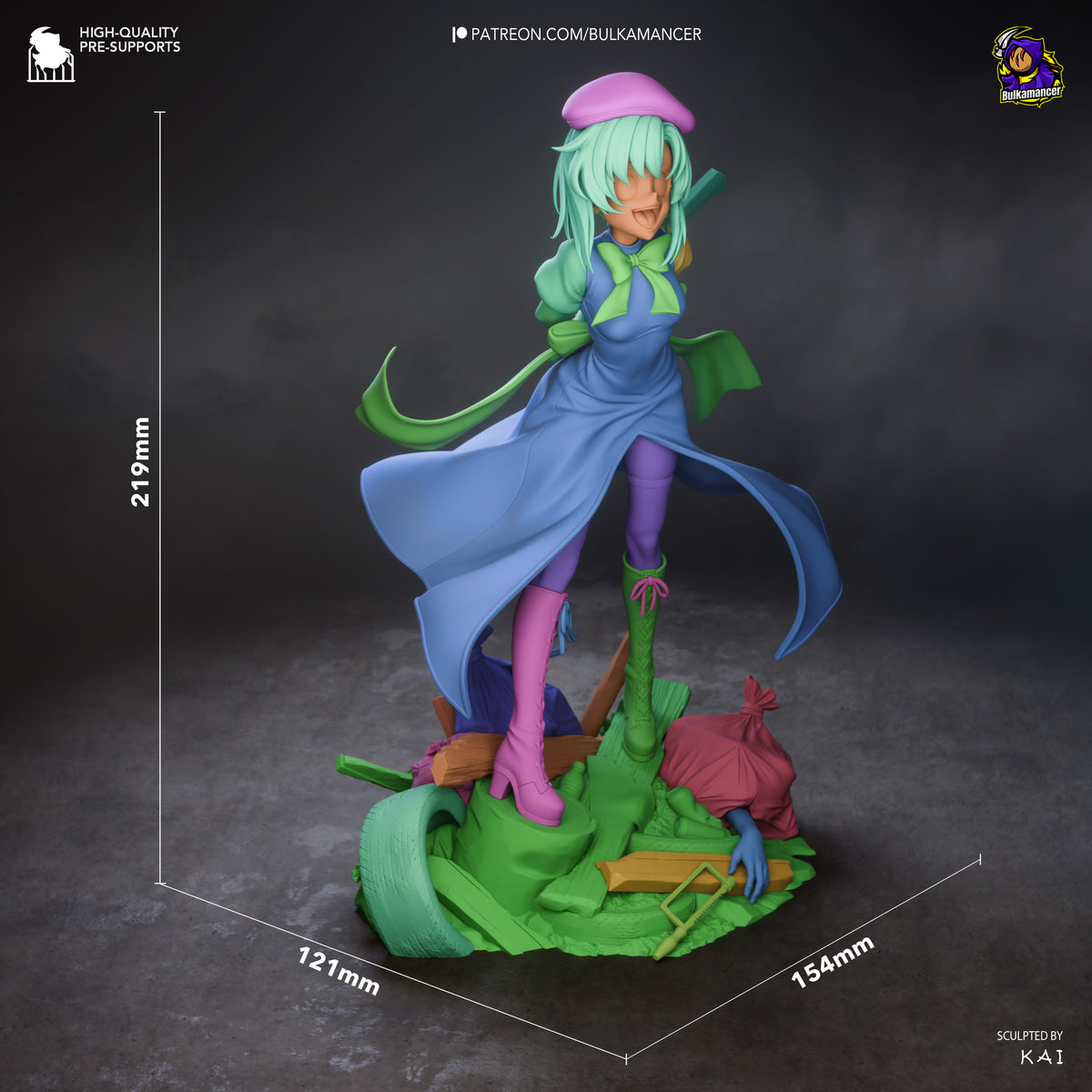 Clever Girl | Handcrafted Figure