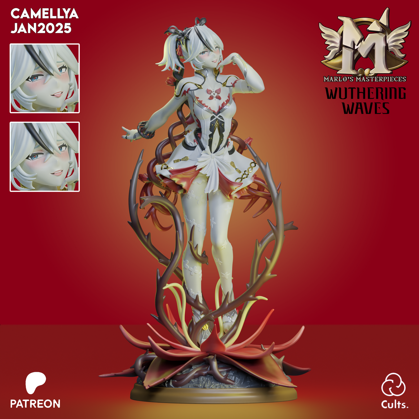 Camellya | Wuthering Waves | Handcrafted Figure