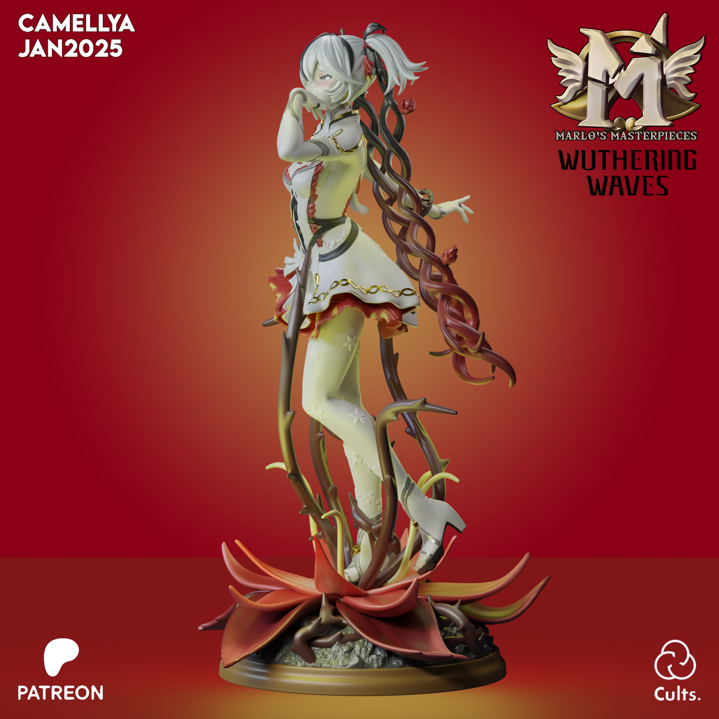 Camellya | Wuthering Waves | Handcrafted Figure