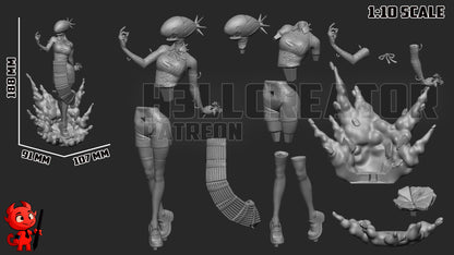 The Bomb Devil | Chainsaw | Handcrafted Figure