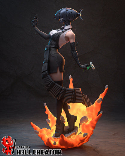 The Bomb Devil | Chainsaw | Handcrafted Figure