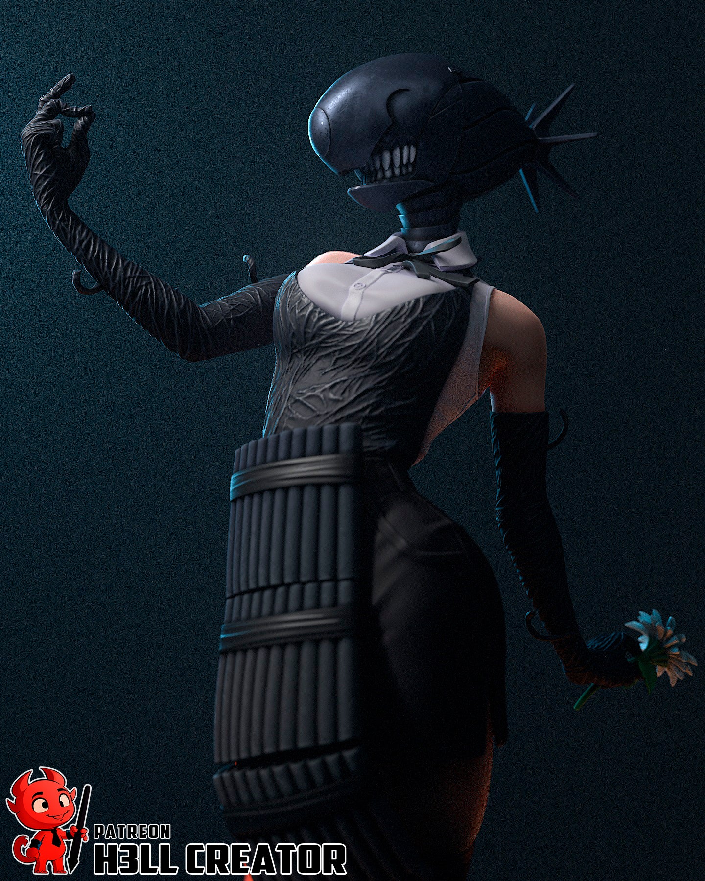 The Bomb Devil | Chainsaw | Handcrafted Figure