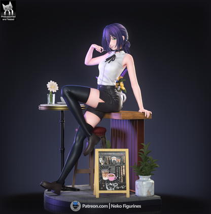 The Bomb Girl  | Chainsaw | Handcrafted Figure