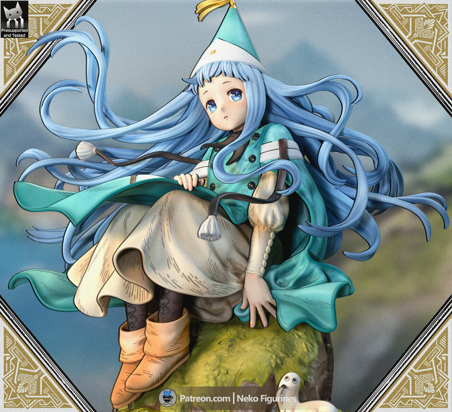 Arcane Hat Apprentice | Handcrafted Figure
