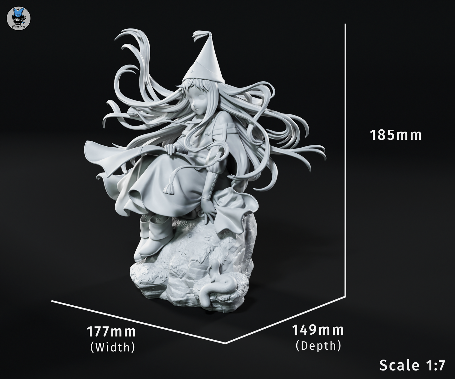 Arcane Hat Apprentice | Handcrafted Figure
