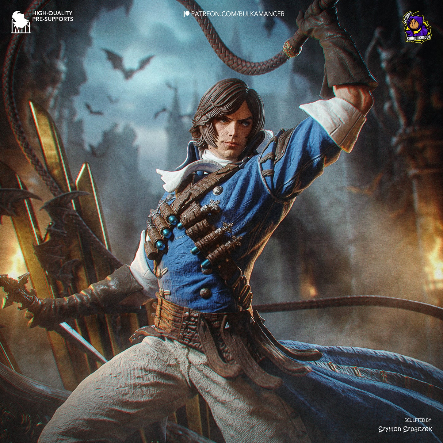 Richter Belmont | Castlevania | Handcrafted Figure
