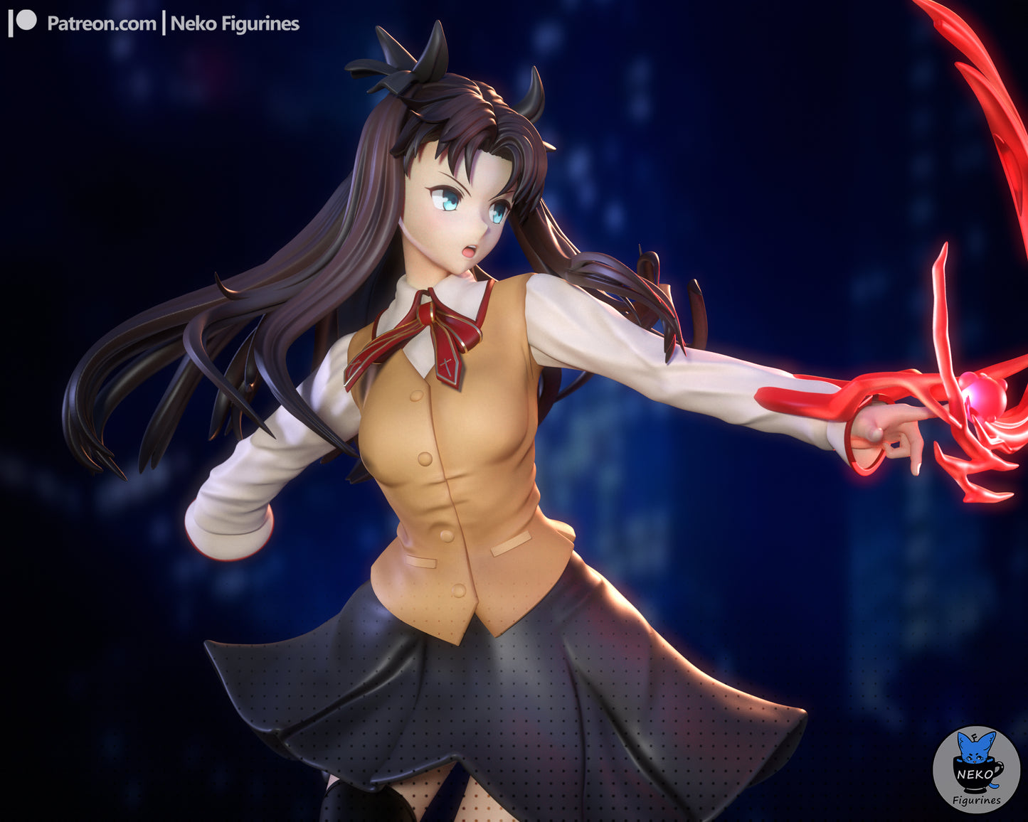 Tohsaka Rin | Fate Series | Handcrafted Figure