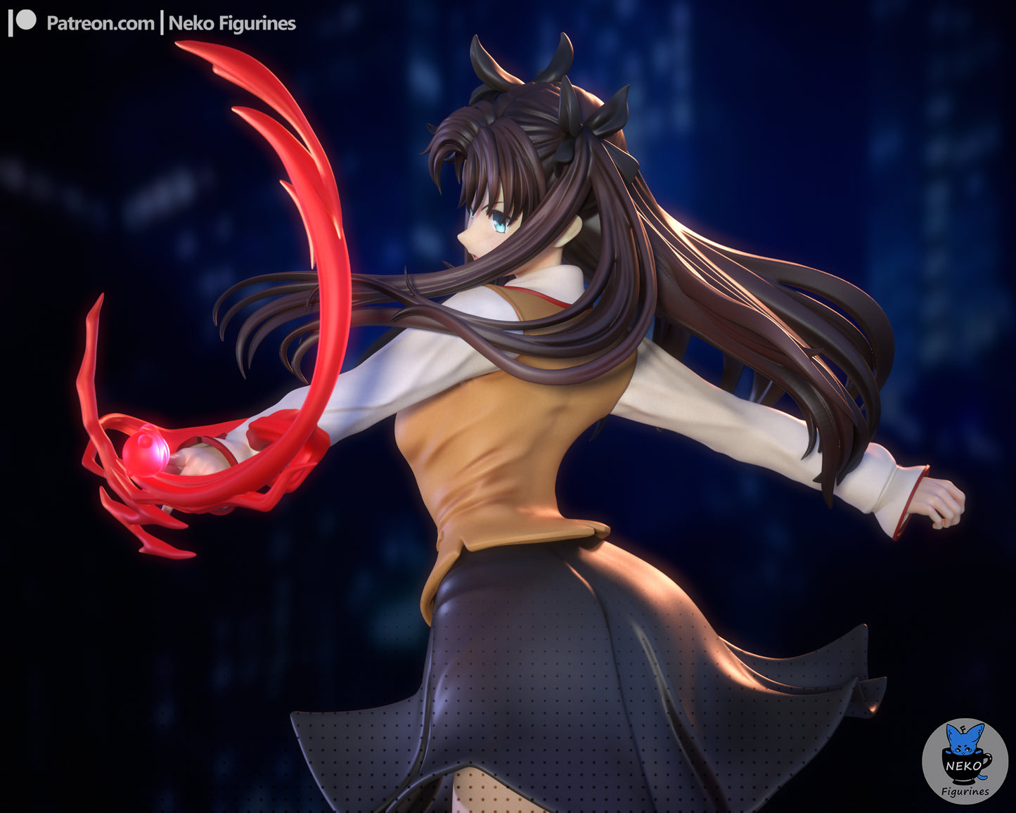 Tohsaka Rin | Fate Series | Handcrafted Figure