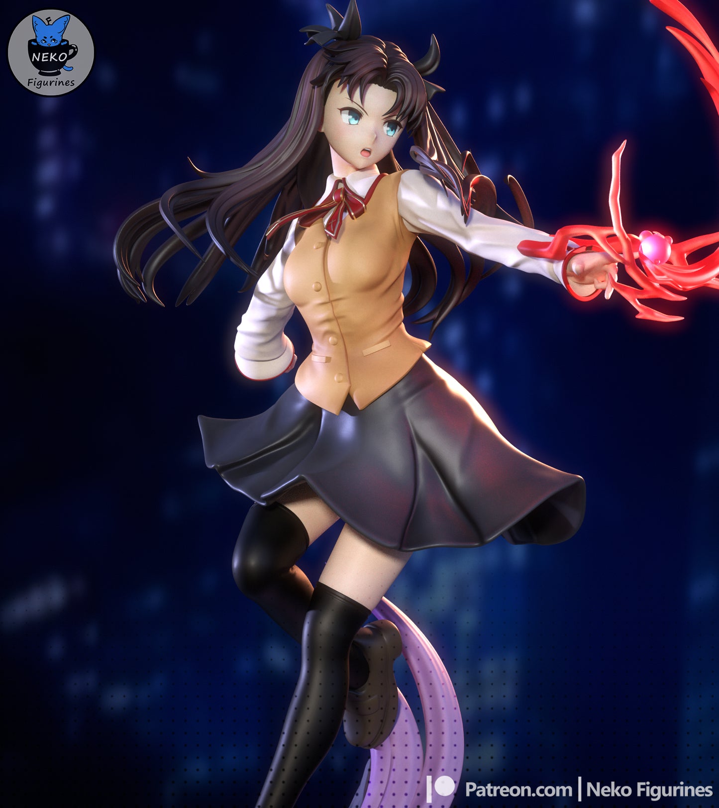 Tohsaka Rin | Fate Series | Handcrafted Figure
