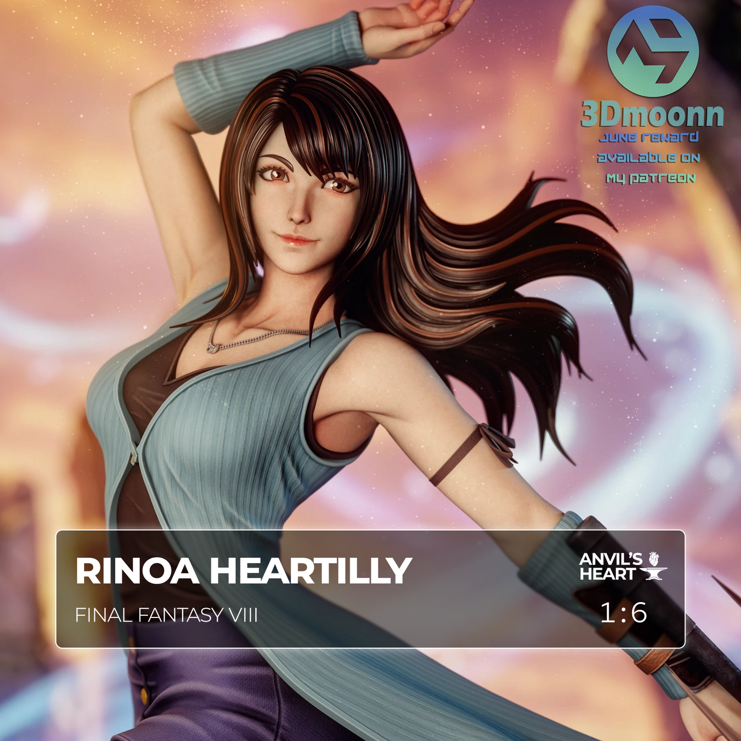 Rinoa Heartilly | Final Fantasy VIII | Handcrafted Figure