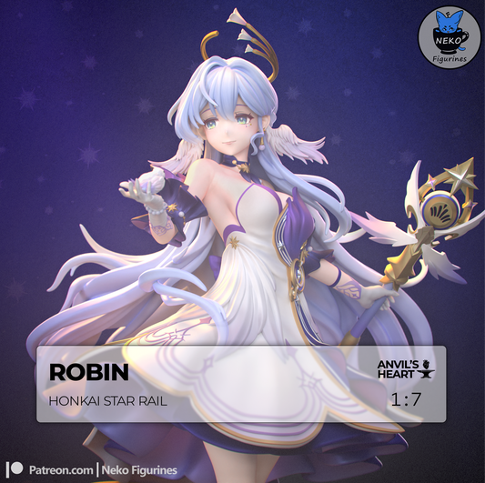 Robin | Honkai Star Rail | Handcrafted Figure