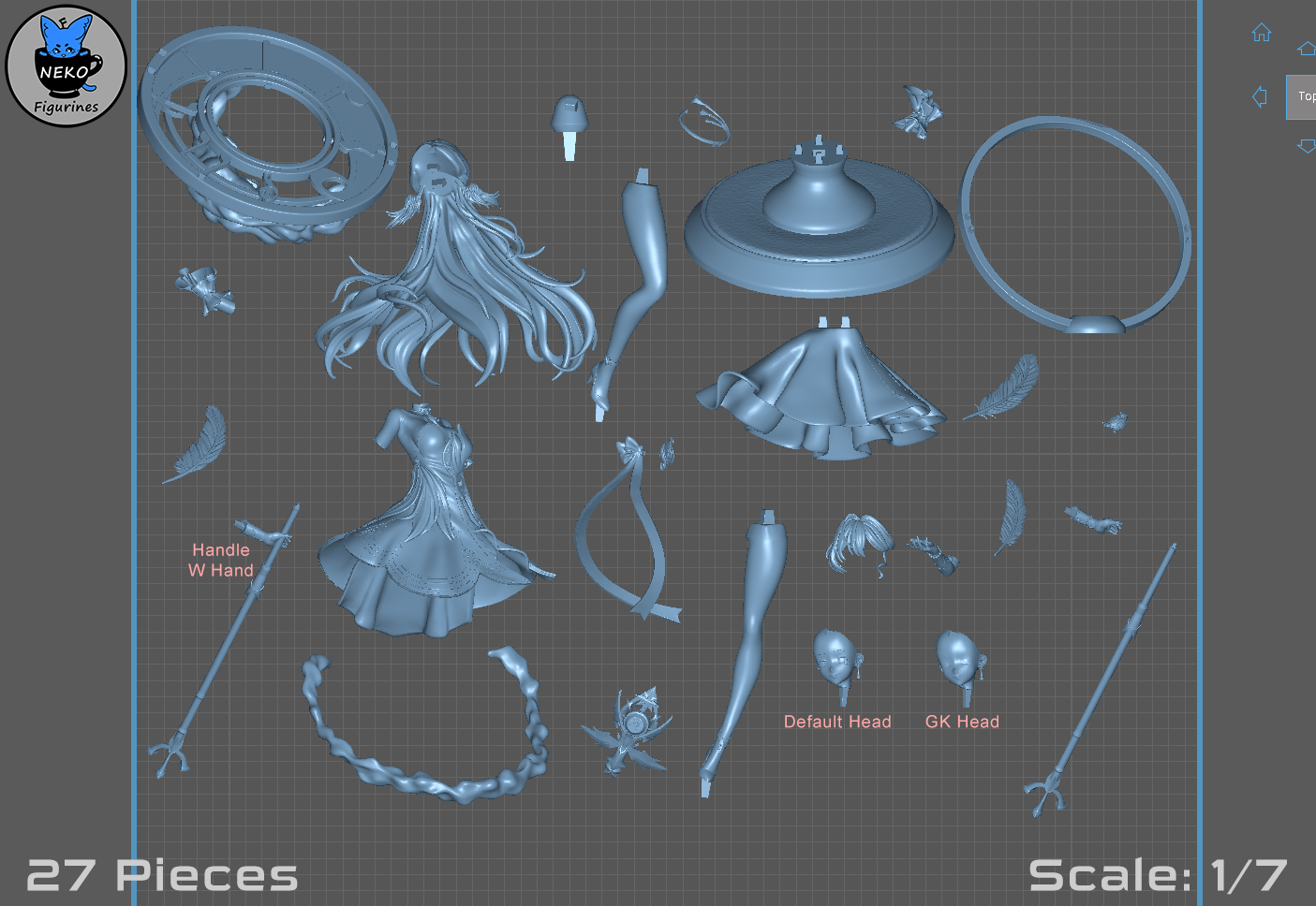 Robin | Honkai Star Rail | Handcrafted Figure